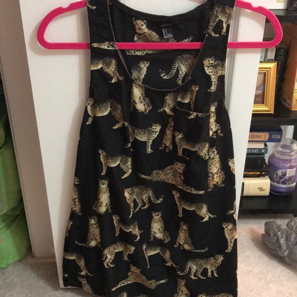 Forever 21 Leopard Shift Dress